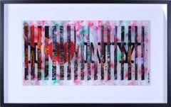 E.M. Zax, “I Love NY” – Original, Hand Painted, Framed, Signed, 3-D Polymorph
