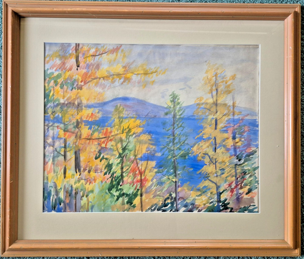 HARRIETT R. KIRKPATRICK (Columbus, Ohio, 1877-1962), „Kentucky“ Orig. Watercolor
