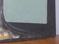 Original Gabriel Signed Oil On Board Contemporary Street Grafitti Painting
