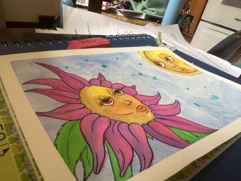Photosynthesize original water color painting 9×6 on water color paper