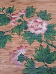 Large Chinese Bamboo Furong Artwork Scroll Artist Seal 37″x24″