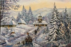 A View Across the Valley (size 17.7×23.6)