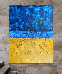 Mark Rothko style Professional Painting 84”X62” (7 Foot) Abstract Modern XL