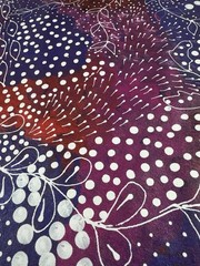 Tanya Bird Mpetyane 💕💕Aboriginal Art 94cm X 92cm COA Supplied.