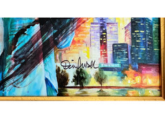DANIEL WALL „Resilient Nation“ Giclee/Canvas Hand-Embellished Signed & Numbered