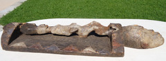 Idoma statue on board 78 cm Nigeria African Art