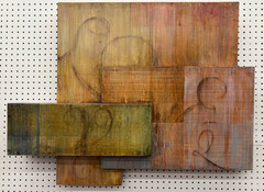Gregory Johnston ARCHITECTURAL STUDY I Oil on Canvas 30″ x 38″ x 5″: c. 1998