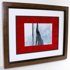 IVANETE WOLSTONCROFT SMALL PAINTING CANVAS SIGNED ABSTRACT US BRAZILIAN ARTIST