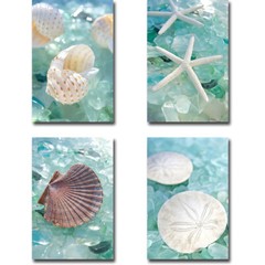 Crystal Harbor 6, 7, 8, & 9 by Blaustein 4-pc Canvas Art Set (24 in x 16 in Ea)