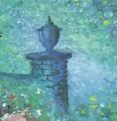 PAINTING ORIGINAL Steven Graff’s „Colorful Entrance“ 16×20 acrylic/canvas Signed