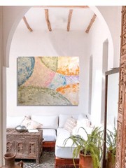 Mark Little original,painting,60”x48”Acrylic,Abstract,36,extra Large,Giant,XL
