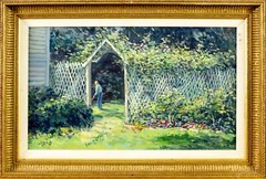 Michael Stoffa (Czech,MA,1923-2001) oil painting 132753