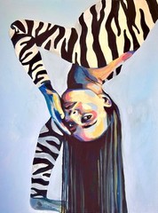 Original Painting Unique Signed Abstract Modern Art Painting Picture Pop Art