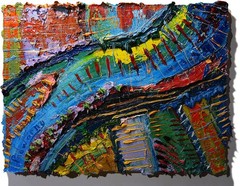 ORIGINAL OIL█PAINTING OCEAN ART█SIGNED ’26█LANDSCAPE OUTSIDER NATURE REALISM POP