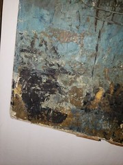 Antique Oil Painting Signed By Artist, 18×24 Impasto Landscape On Canvas