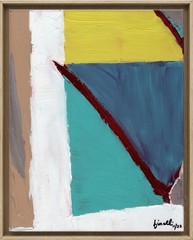 Finelli Original Art 11×14 PAINTING ABSTRACT EXPRESSIONISM Painting ARTWORK G3B