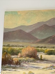 Antique Palm Springs Painting California Desert Finest Large John Anthony Conner