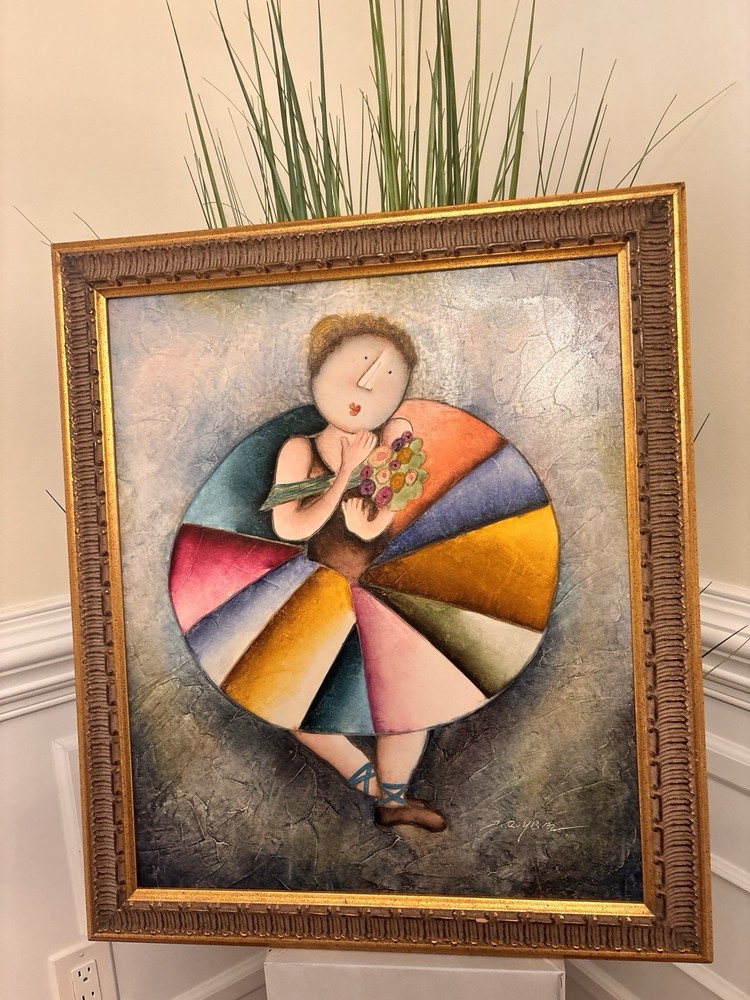 j roybal original oil painting