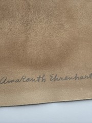 AMARANTH EHRENHALT PAINTING ABSTRACT FAMOUS LISTED FINEST 1973 MODERNIST VINTAGE