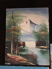 3 Early 20th Century Oil Paintings on Panels/Boards 8 1/2” x 6 1/2” Unsigned