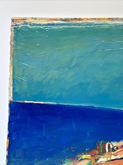 Donald Archer Painting Sea View Modernist Expressionist California Listed Famous