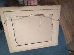 3d Renaissance Artwork With Wooden Frame