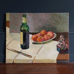 Anthony Ferrara – Impressionist Still Life with Oranges, Signed (1951, OOB)