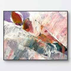 SAMATOWIC Original Abstract Floral 11×14 Handmade Signed Living Room Art 291