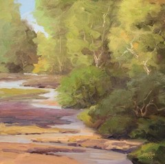 Art Original Oil Painting by Jeff Love Landscape Impressionism Free Shipping NR