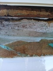 Quiet City by Lynn Welker…Original Hand Signed…Mixed Media