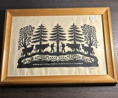 Lot Of Reverse Glass Paintings