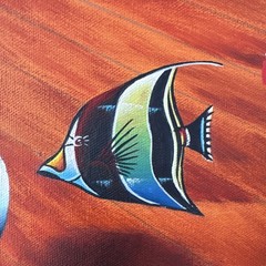 Ferjo Surrealist Original Acrylic Painting