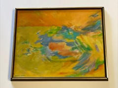 Abstract Painting Expressionism 1970’s Non Objective Modernism Frances Posen
