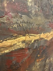 Concrete UNFRAMED Abstract Сanvas wall-art signed 11×14 Brand New
