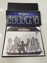 The Legend of Vox Machina Critical Role Kickstarter Art Prints & Stickers RARE