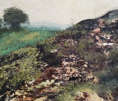 Eduard Caret 1910- Oil Painting French Barbizon Impressionist Landscape Listed