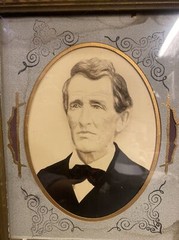 Antique Framed Portrait Of An Older Gentleman- See Pics!
