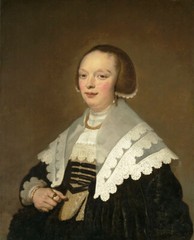 Oil painting jacob adriaensz backer – Portrait of a Lady noble woman figures art