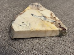 Hand Painted Seagulls on Stone Slab Signed by Artist Ruth Kirk