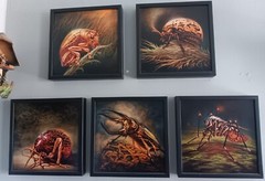 Brin Levinson „Zoology Series“ Galerie F Chicago Lucid Dreamscapes David Welker