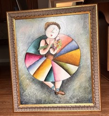 j roybal original oil painting