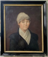19th Century – Oil on Canvas – Portrait Lady Woman
