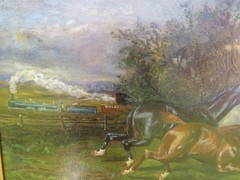 Horse Oil Painting by Horse Specialist Albert Clarke Circa 1890 to £12,000