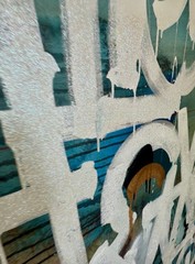 RETNA Art Original Canvas. Urban, Street, Abstract – Banksy, Invader, Whatson