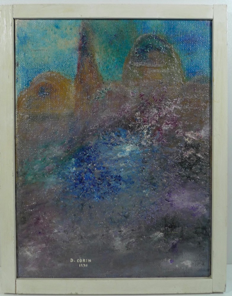 Unknown Artist / Abstract Composition / Oil Painting 2nd Half 20th Century