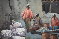 Beautiful Vintage Impressionist Painting of Cusco, Peru Colorful, Signed & FINE!