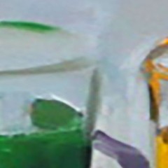 VINTAGE GLASSES Oil Painting 8×12 Demenko Natalia