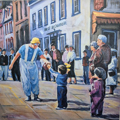 Raynald Leclerc Pencil Signed Lithograph Print 337/475 IAF Framed Canadian Art