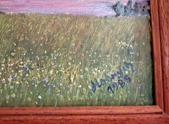 Schwäbische Alb, Baden-Württemberg oil painting 9.5″ x 7.5″