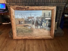 Donald Archibald Gibbs western oil painting